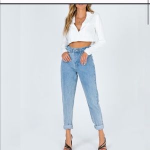 Princess Polly High Waisted Mom Jean